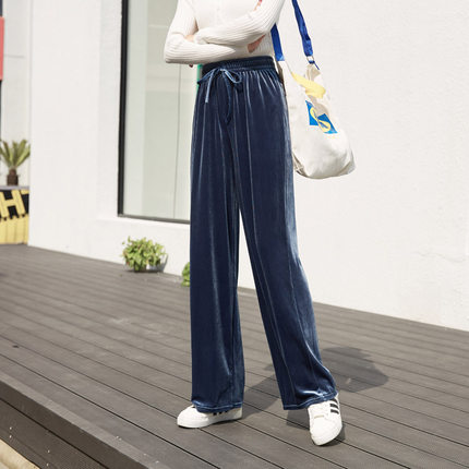 阔腿裤高腰百搭秋冬高级感,百搭洋气时髦阔腿裤秋冬