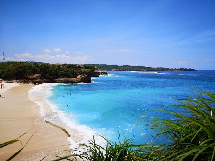 巴厘区蓝梦岛,蓝梦岛的海水超级美