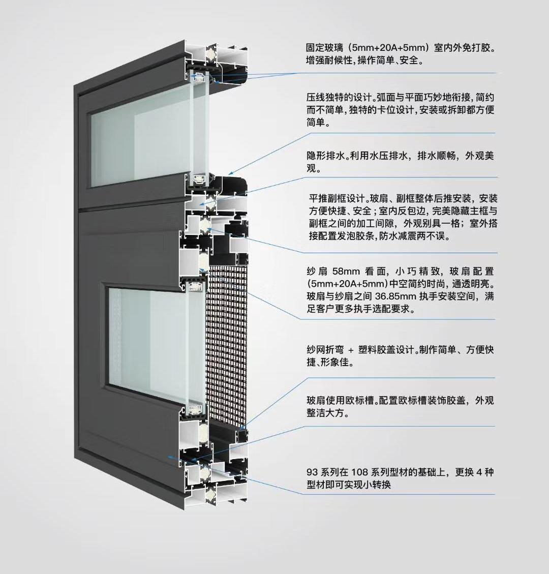 系统窗主要看型材还是壁厚,怎么判断系统窗的厚度