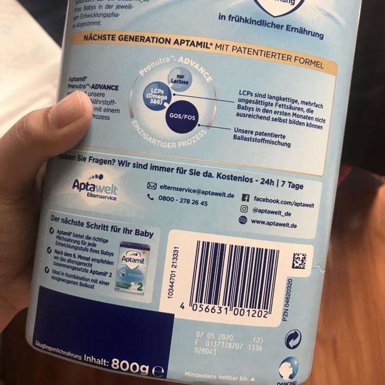 爱他美奶粉配方怎么看,爱他美卓傲奶粉的配方