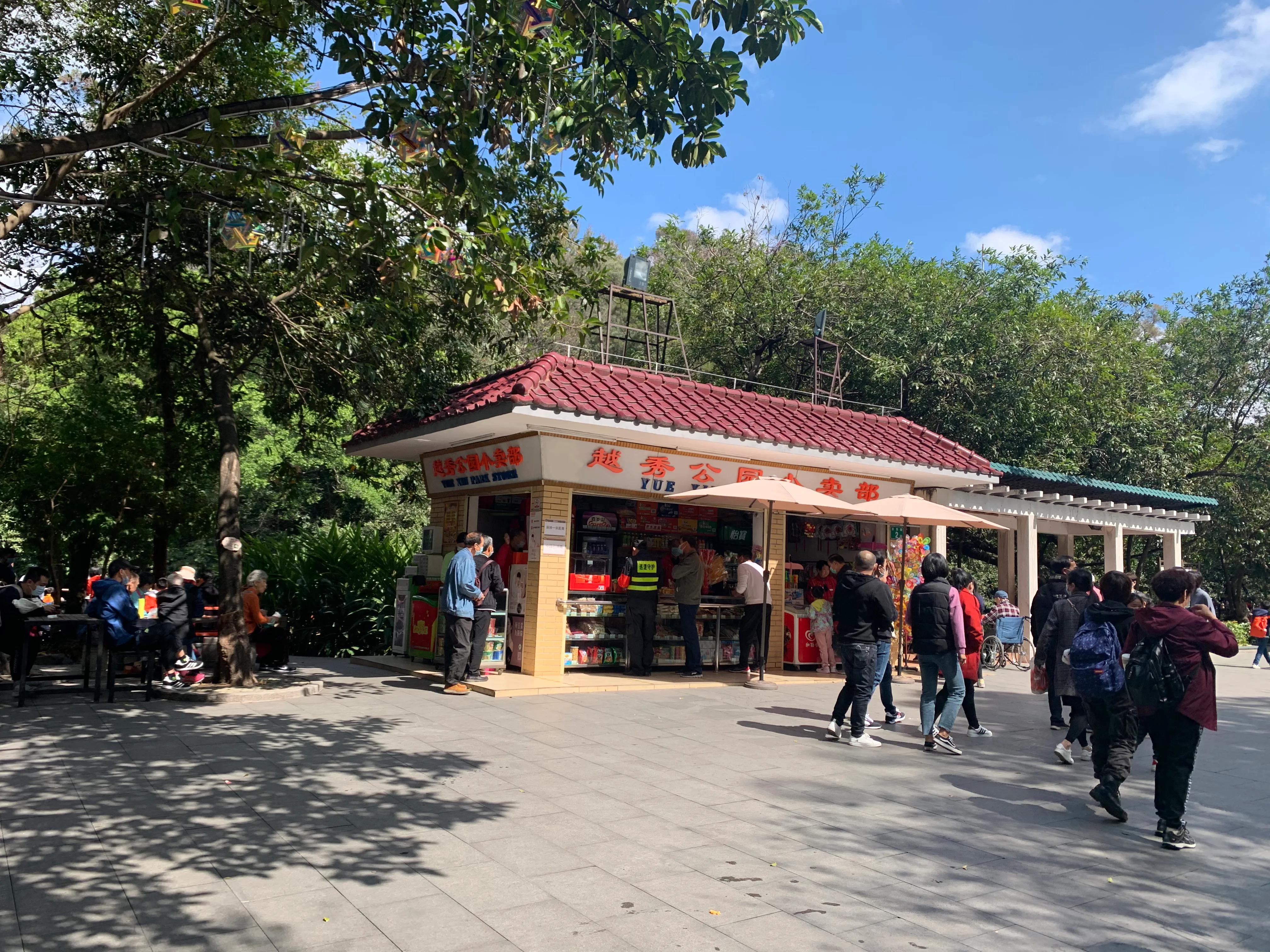 春节期间的越秀公园,越秀区元旦游玩