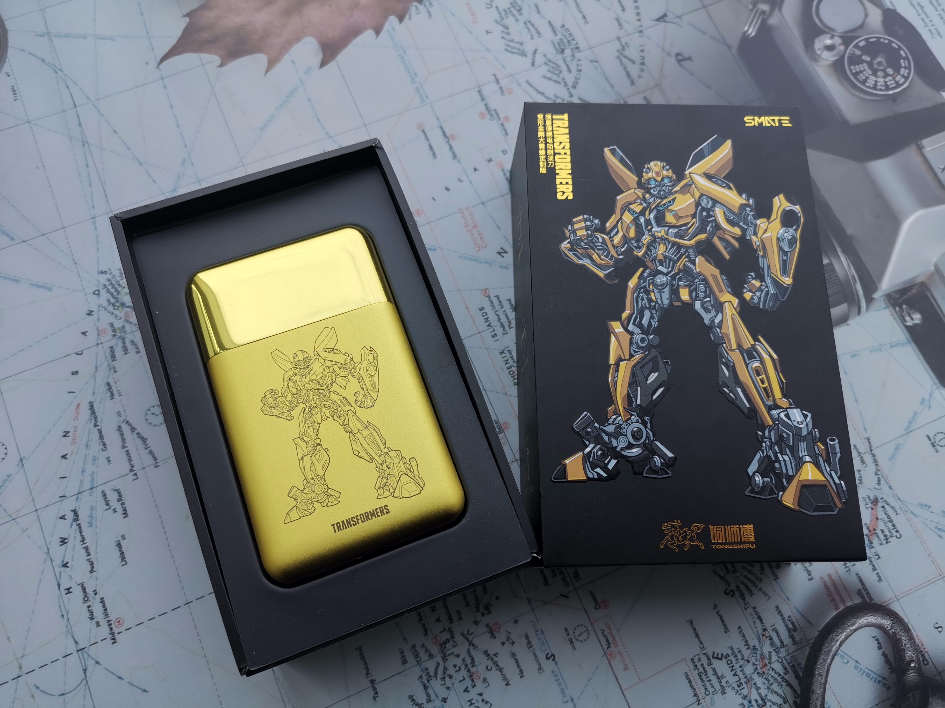 须眉电动剃须刀变形金刚,须眉变形金刚剃须刀