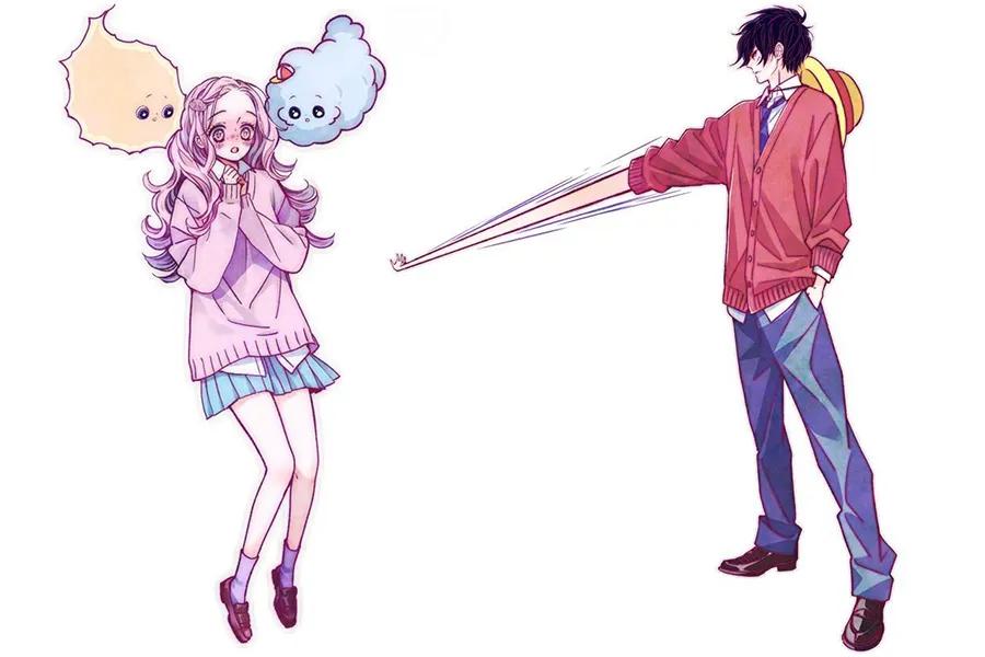 海贼王路飞女帝插画,海贼王p图素材路飞女帝