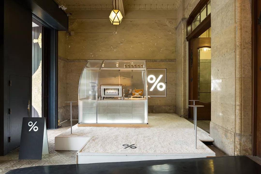 上海神秘咖啡品牌%Arabica,日本设计师青山周平、佐藤大亲自操刀