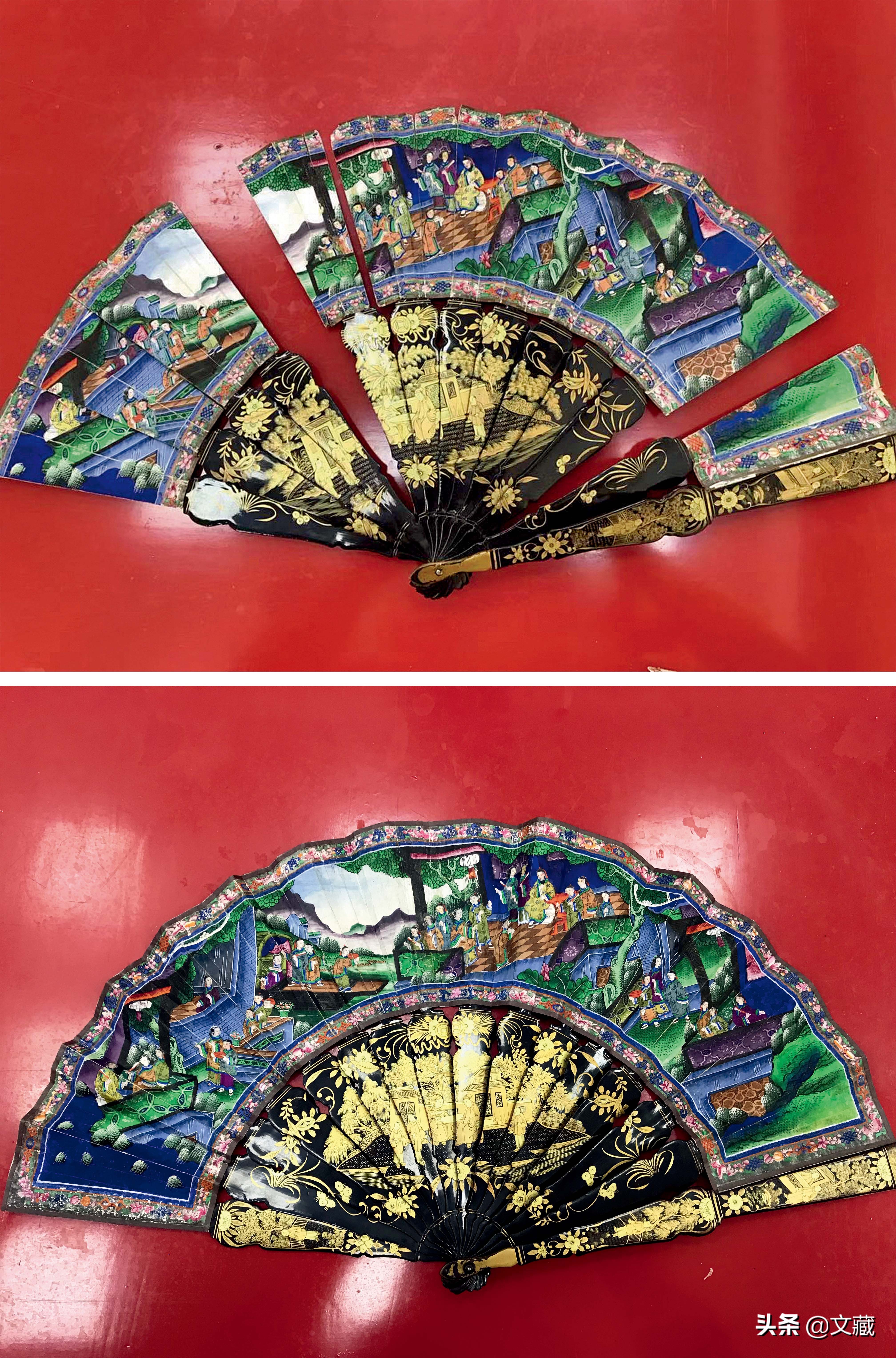 *物文**修复：巧夺天工的外销折扇保护与收藏