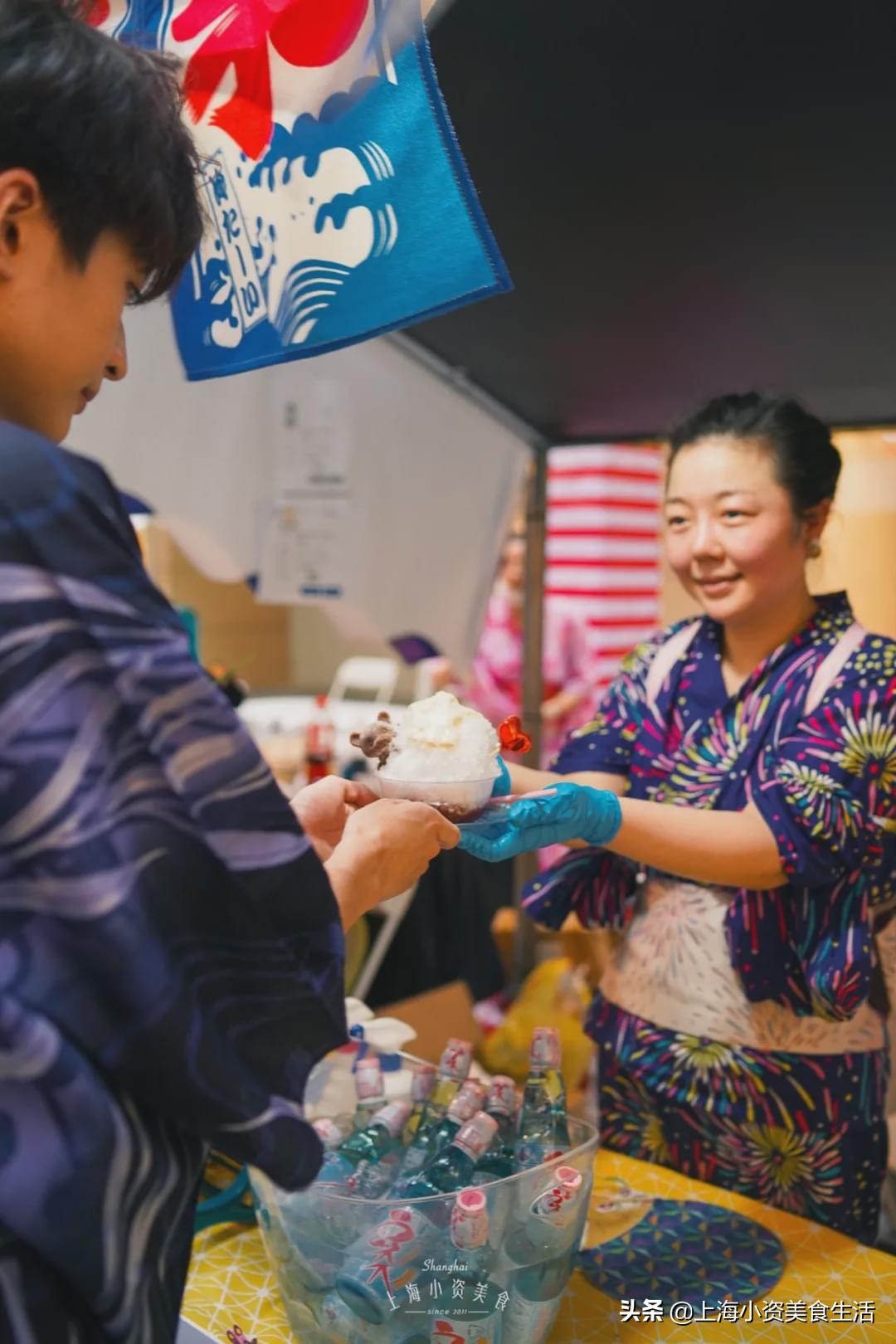 穿浴衣吃日本早餐,穿浴衣吃自助餐
