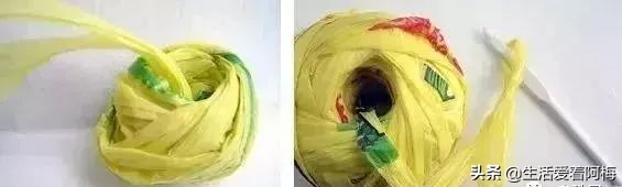 包装袋编筐手工制作大全,用塑料编织袋做手工