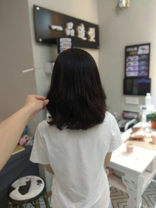 云朵卷发型中长发,慵懒云朵卷中长发