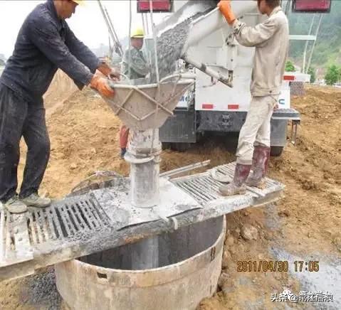 各种基础桩的施工工艺,旋挖桩基础施工工艺