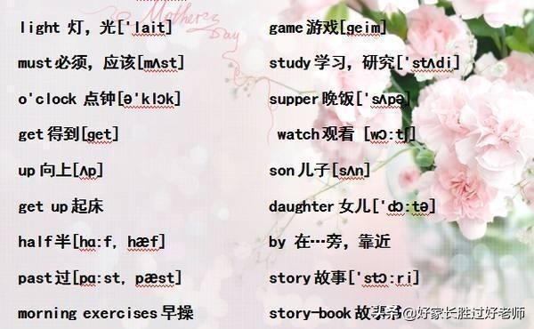 小学英语“单词表+音标”！给孩子贴墙上背熟，初中都领先一大截