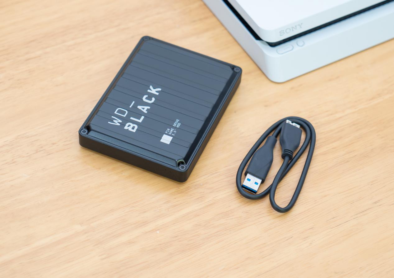 西数游戏硬盘p10评测,4tb实际容量