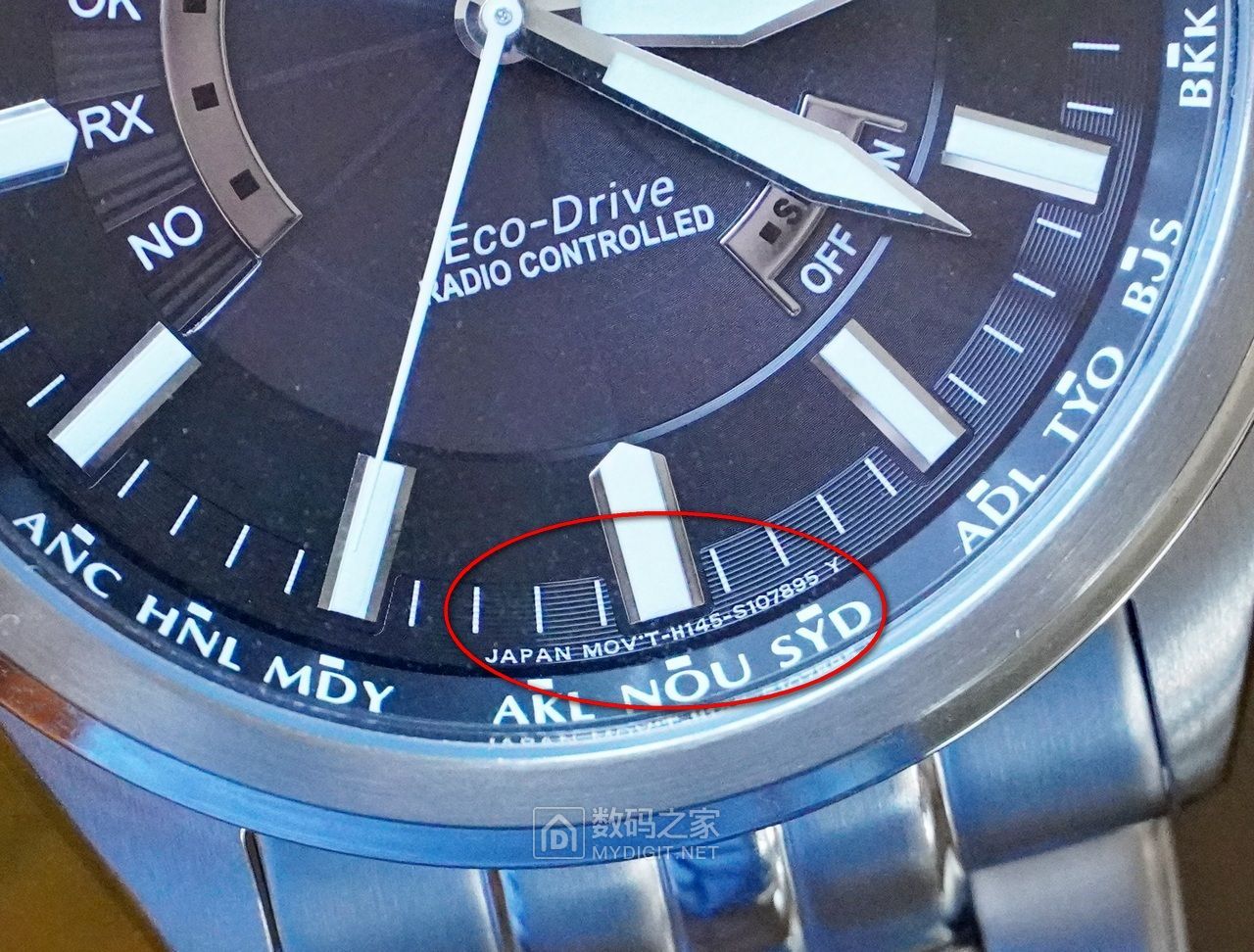 西铁城h145指针基准位置校正,西铁城光动能手表熊猫眼测评