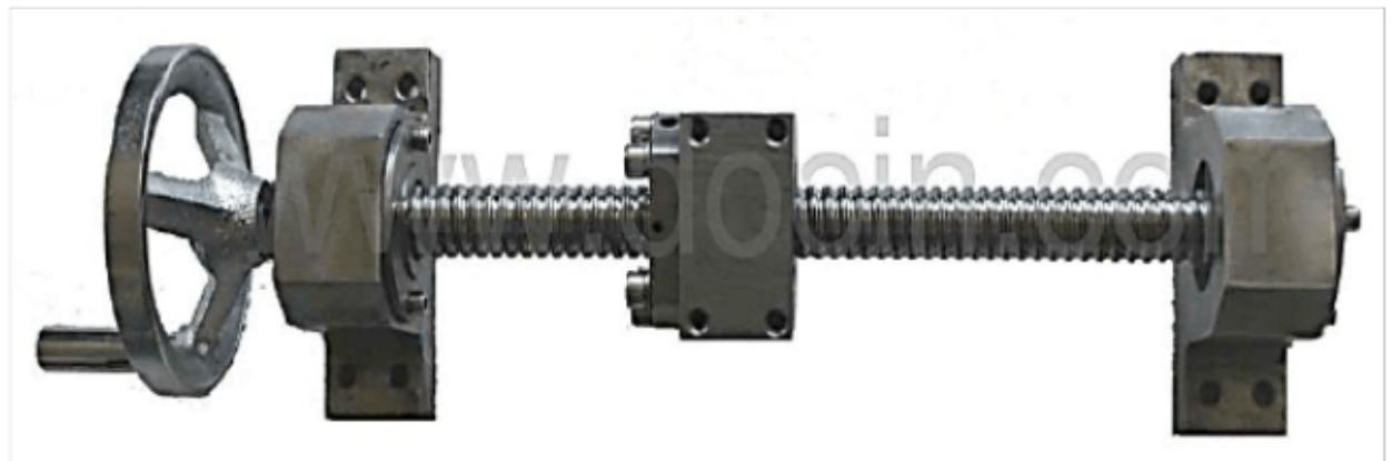 滚珠丝杠原理,滚珠丝杠安装方法和技巧