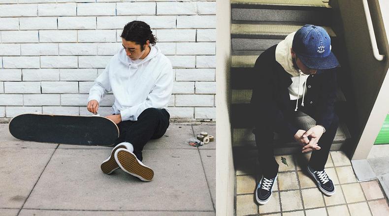 vans板鞋美式复古,美式复古van