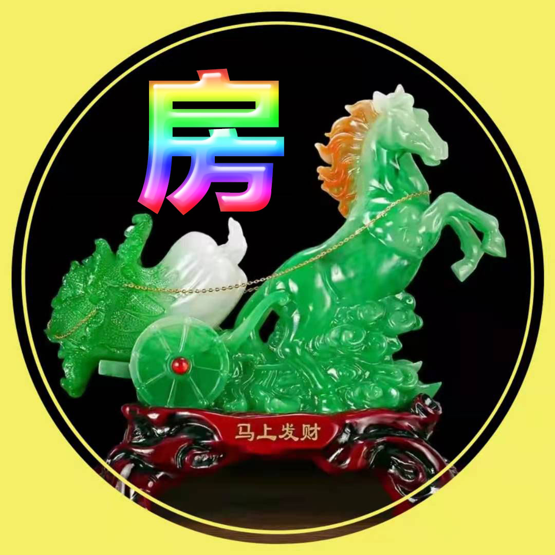 玉雕牡丹姓氏微信头像,能发财的微信头像好运姓氏