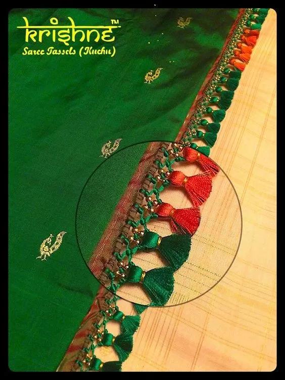 流苏饰品教程全部过程,流苏的穿法教程