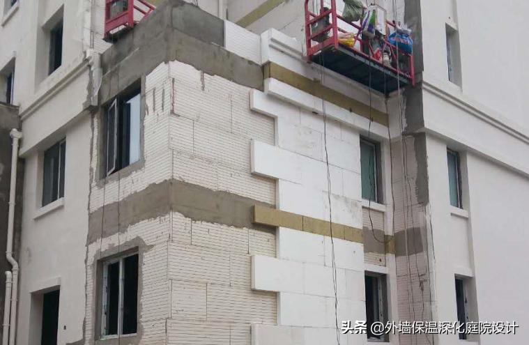 外墙保温板防火隔离带按什么标准,外墙保温防火岩棉隔离带