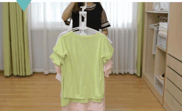 实用衣架设计可以挂很多衣服,家庭最实用的衣架设计