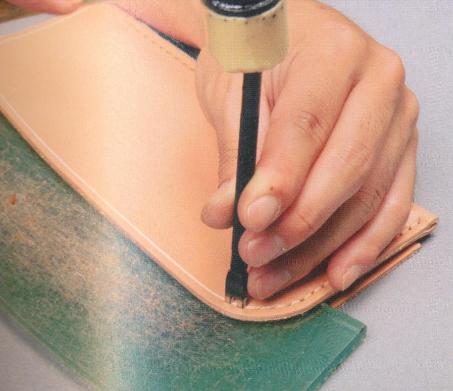做大型皮包的手工全教程,自己做皮革包教程