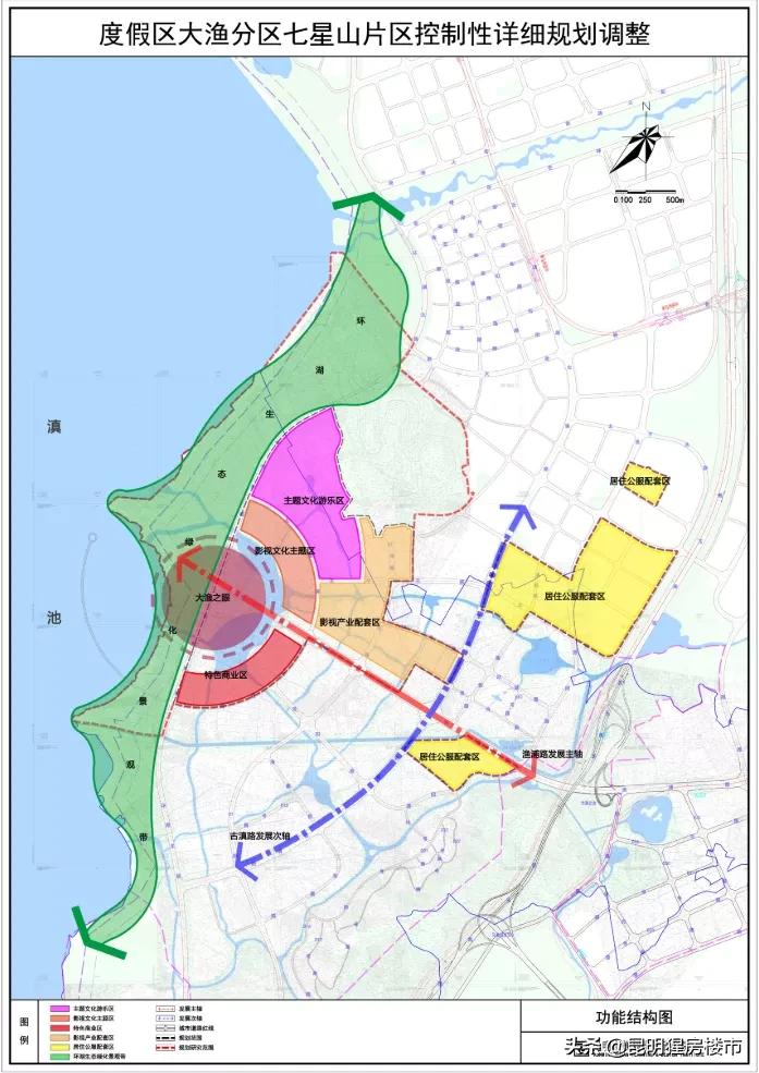 滇池南岸未来5年房价,相隔一条街房价差3000一平方