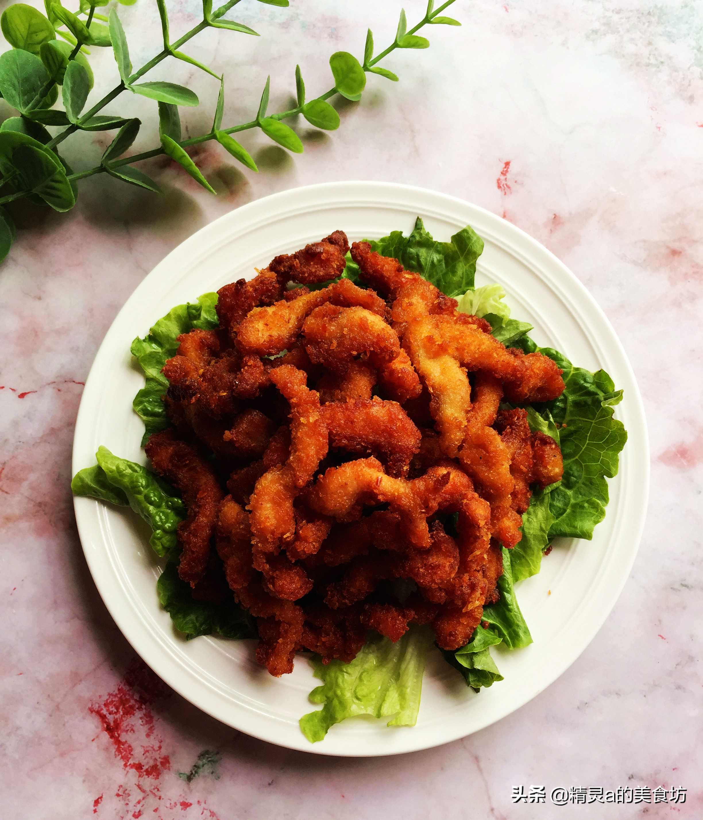 教你自制风靡街头的人气小吃:香炸鸡柳,简单3步,好吃到咬舌头