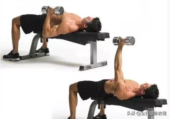 胸肌是不是练大了才能有中缝,胸肌练大了二头不长