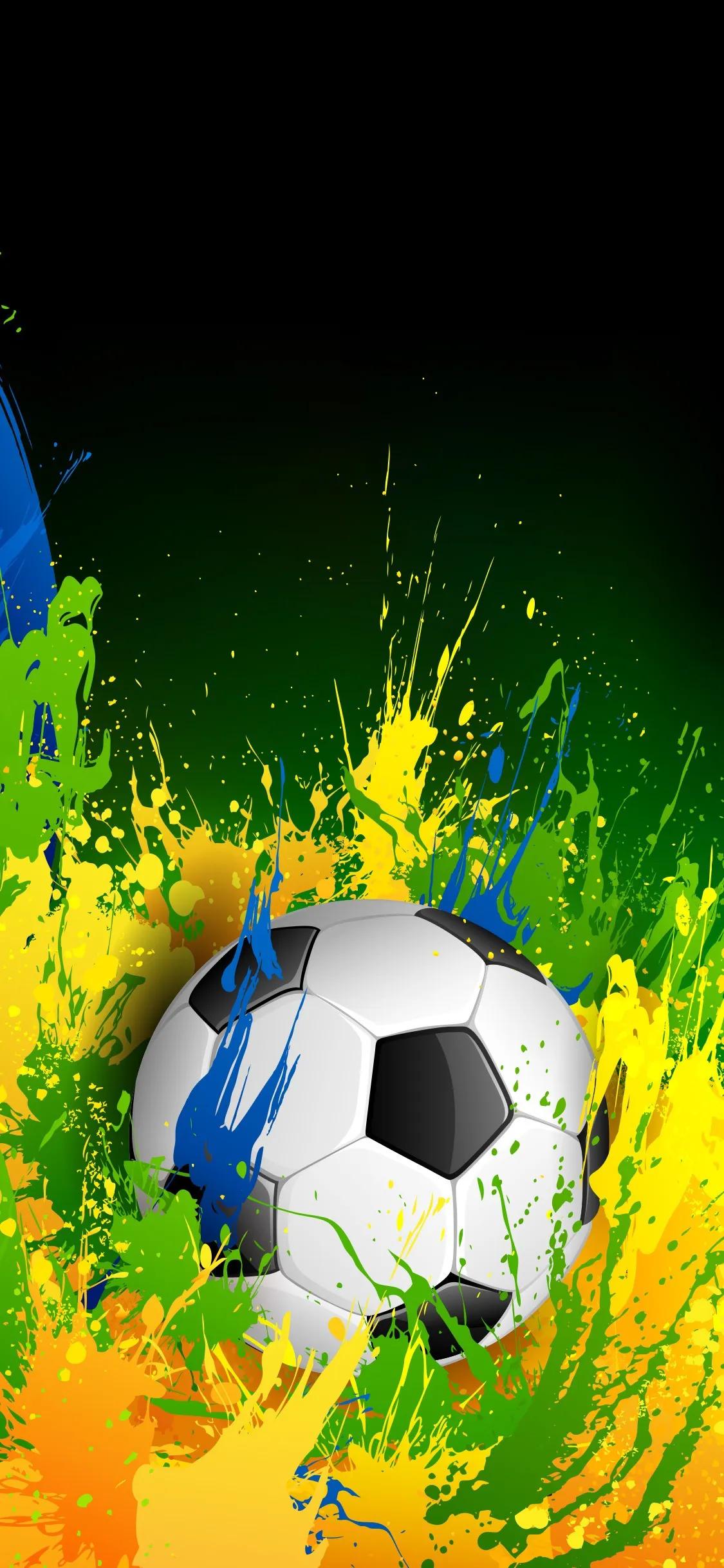 足球球星壁纸4k超清全面屏,足球队徽壁纸手机超清全面屏