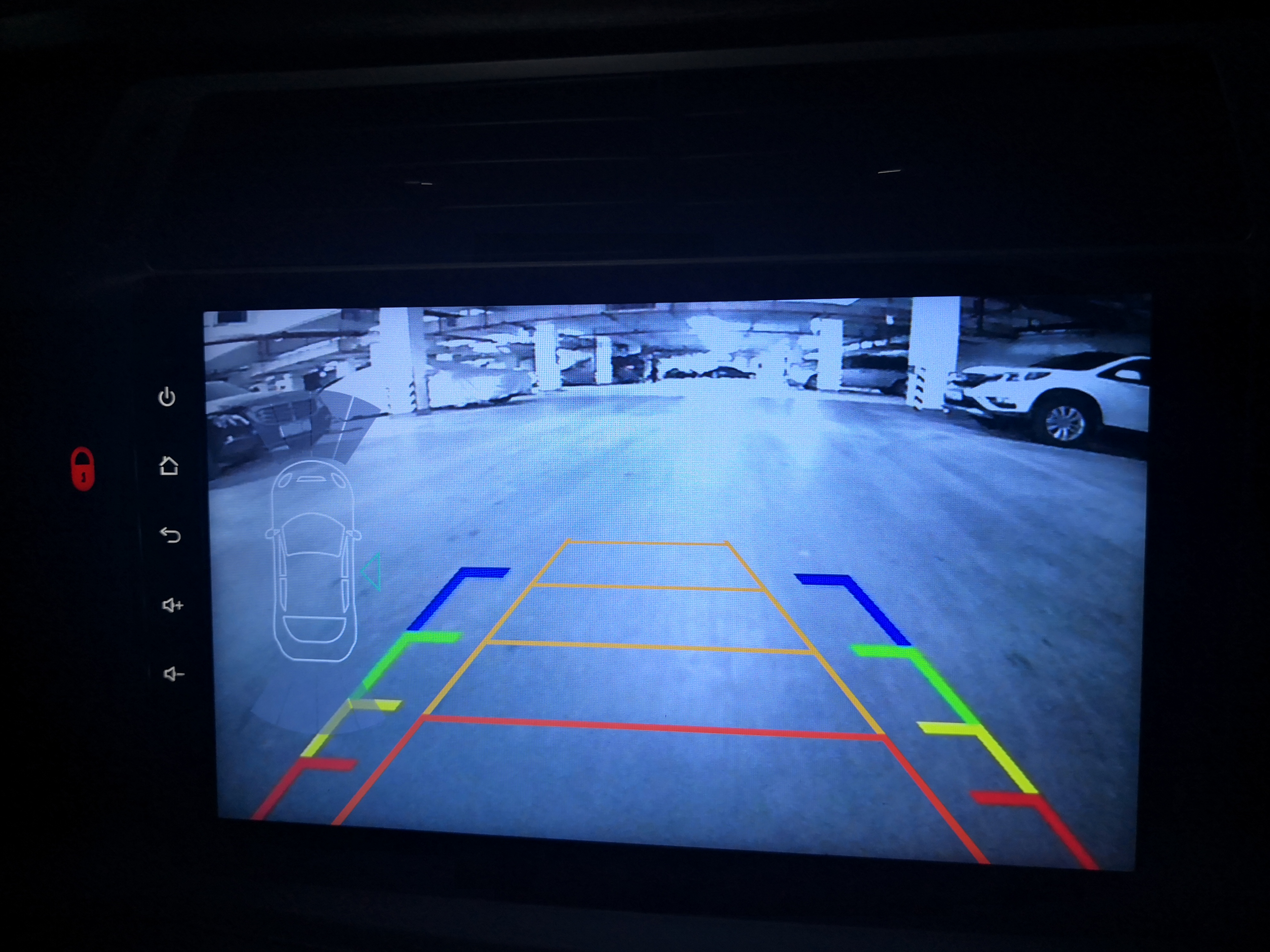 2012款世嘉改方向盘中控屏,2011款世嘉原车倒车影像