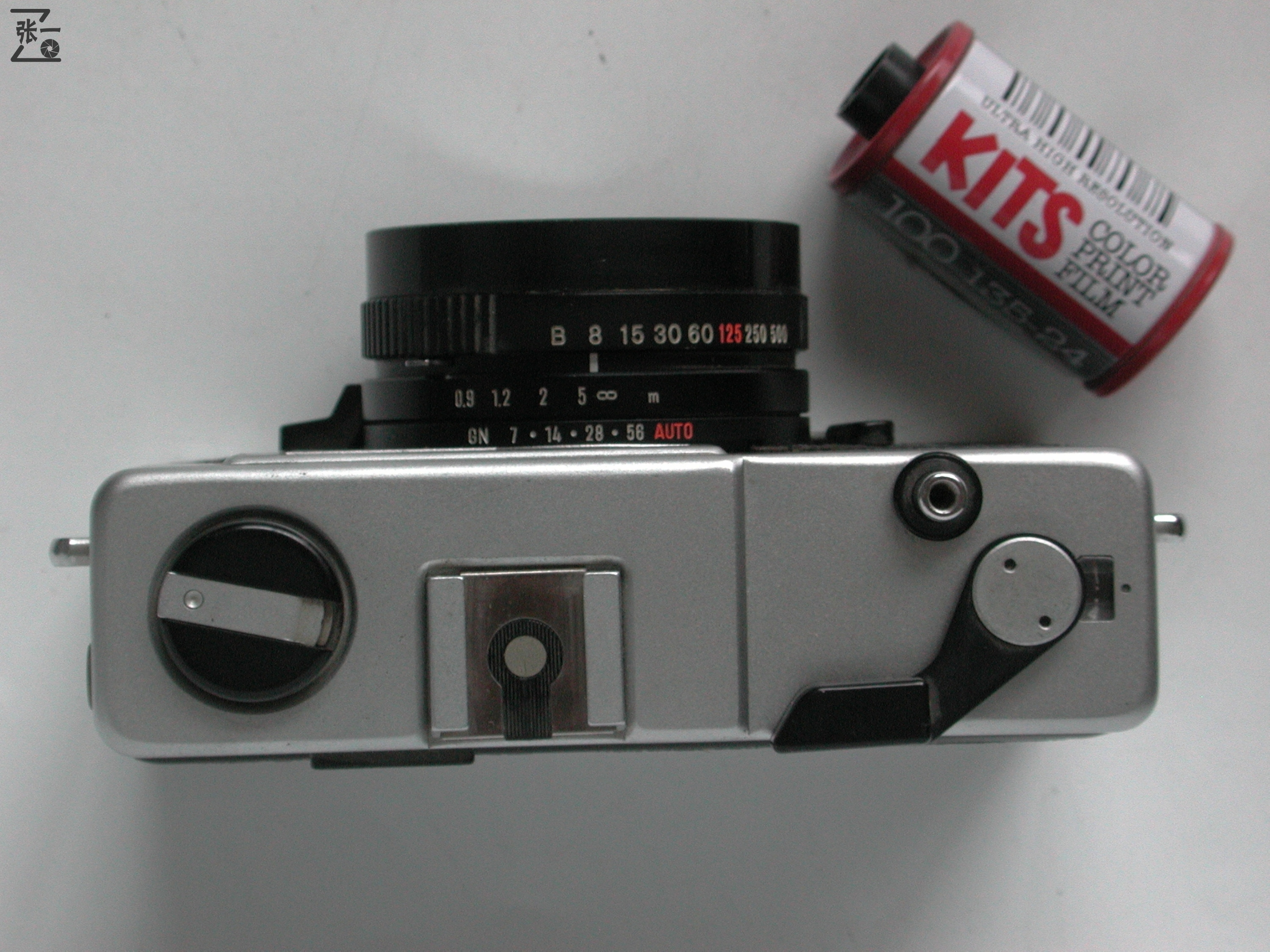 日本为英国贴牌生产的Prinz35ER旁轴照相机!F1.7大光圈镜头