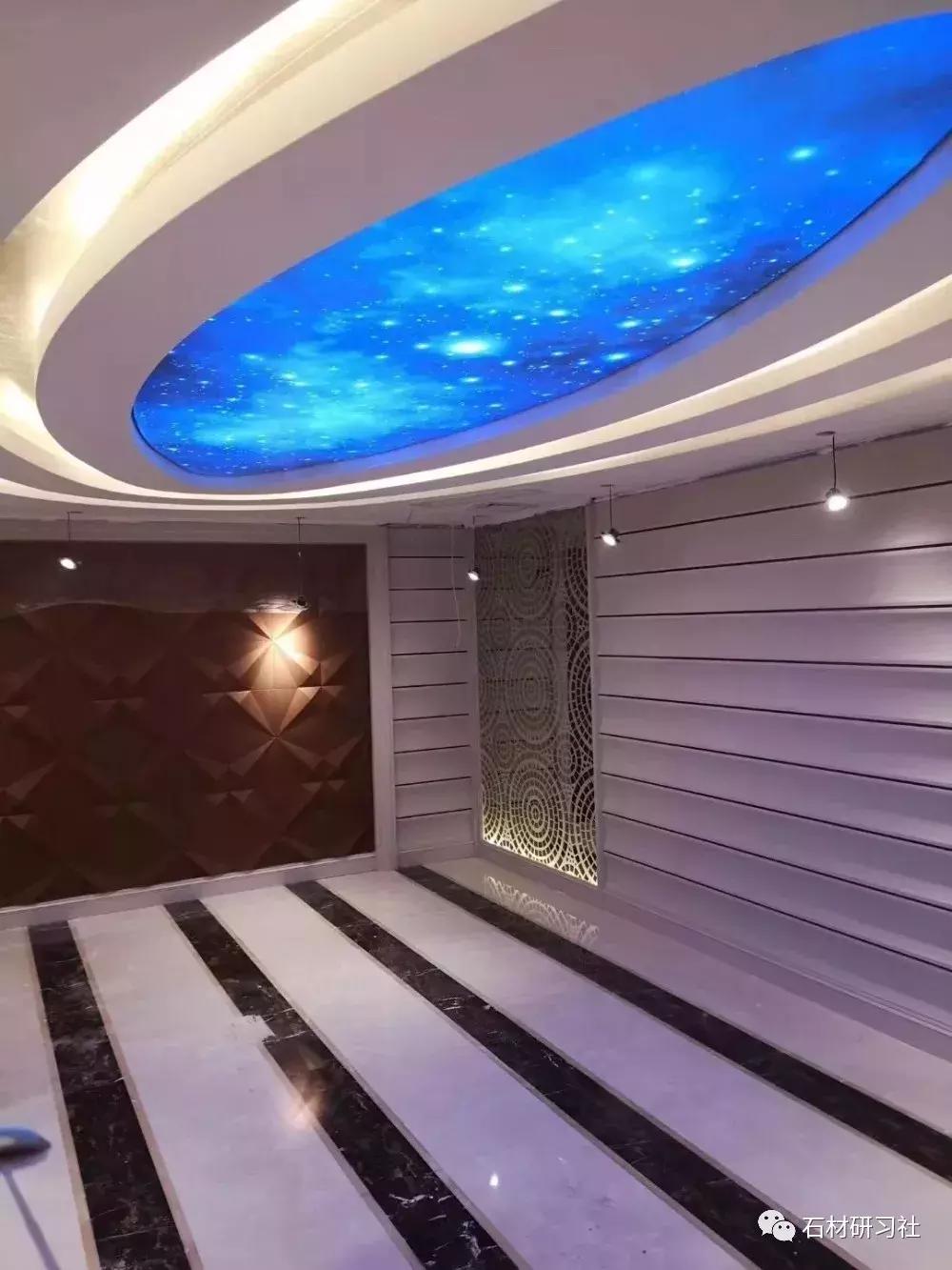 深圳豪宅别墅装修效果图,大理石豪宅整装