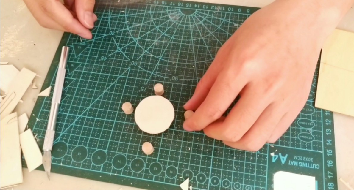 简单凉亭制作手工,木制凉亭小制作