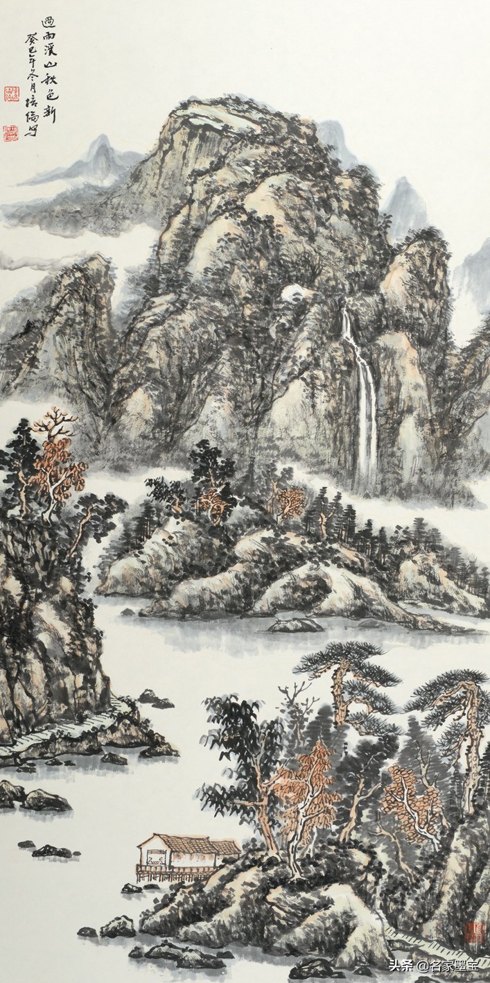 著名画家陈培伦的山水情怀