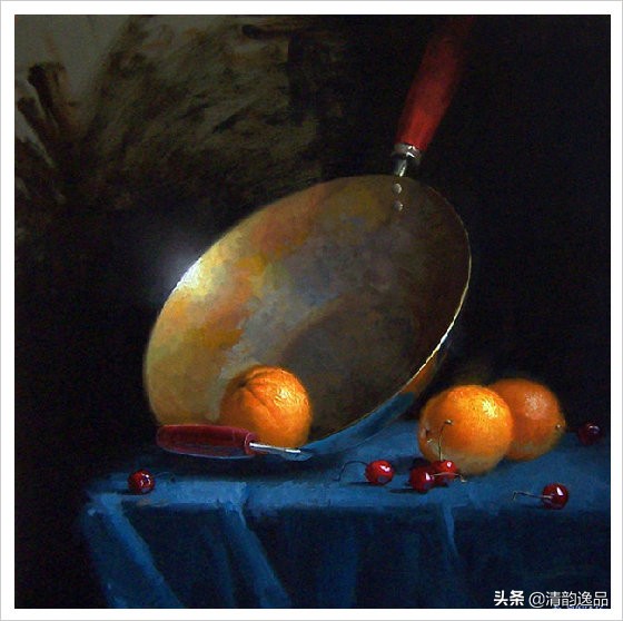 美国justinjeffrey立体油画作品,写实油画作品美国画家