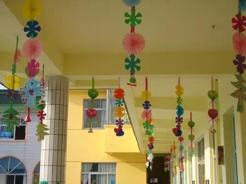 圣诞节手工制作幼儿园环创吊饰,圣诞节吊饰幼儿园环创