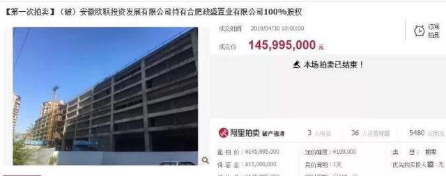 房地产烂尾项目在哪拍卖,政务区最大烂尾楼