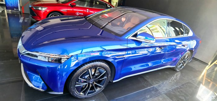 汉ev尊贵丹拿,汉ev5g丹拿版二手车