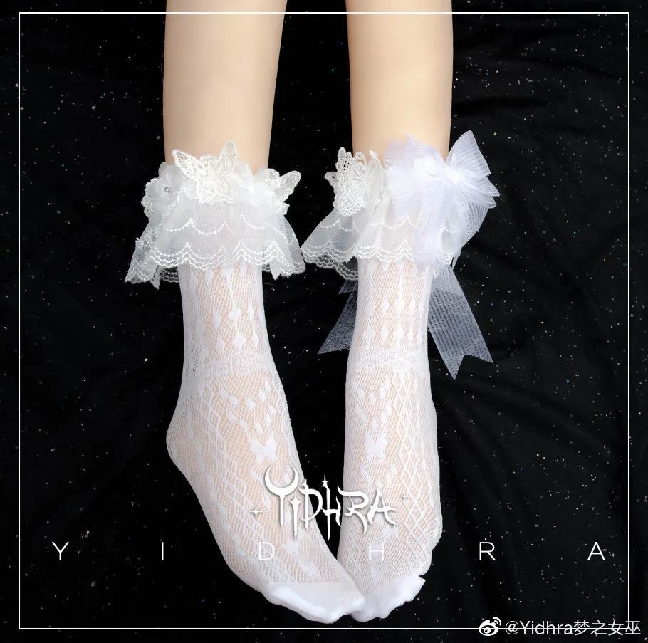 精致Lo娘必不可少的配饰？少女裙摆下的小心思，Lolita袜子安利