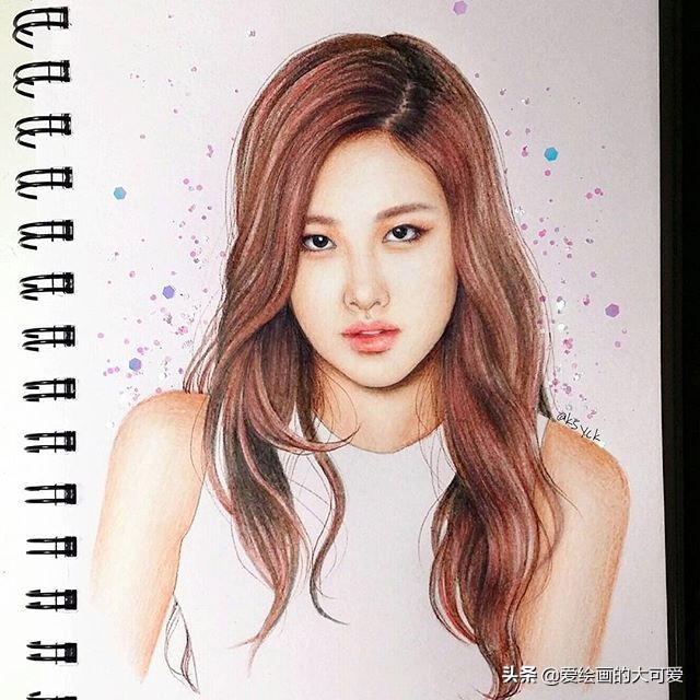 插画师nadiakim插画作品,韩国插画师kim的作品图文