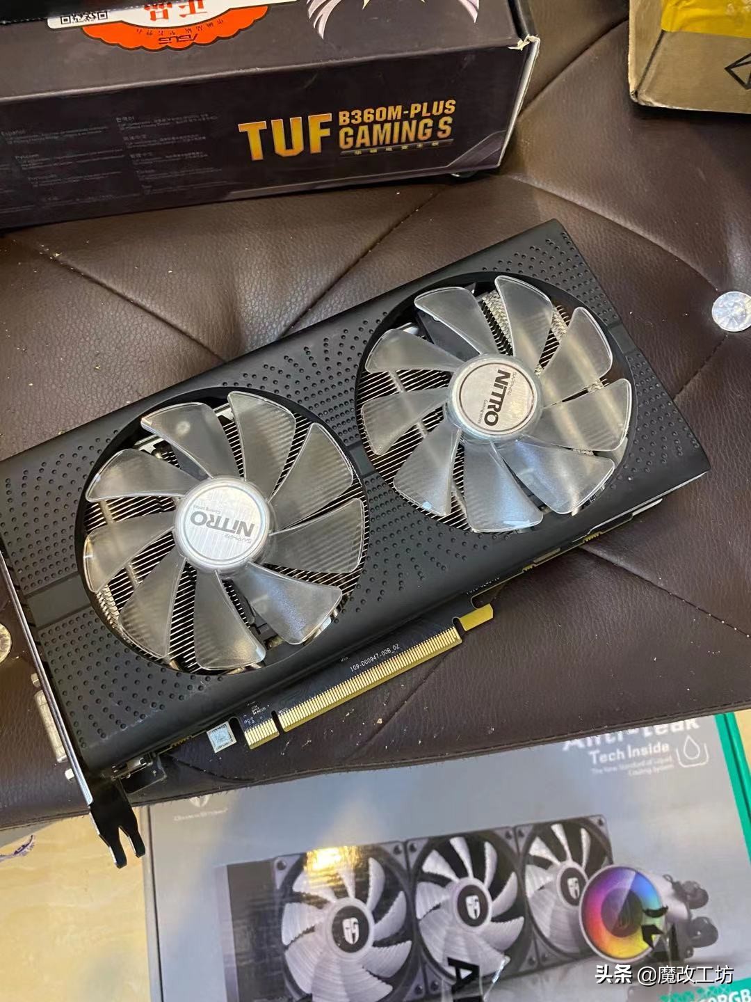 900万粉丝福利,蓝宝石rx580满血版8g显卡