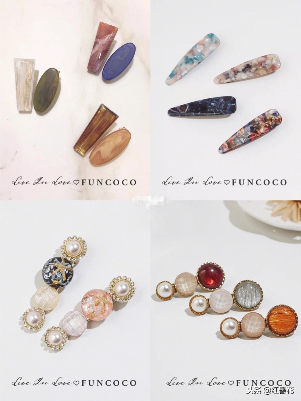 戴这个美出仙气的蝴蝶流苏发夹,blingbling少女心私藏发饰