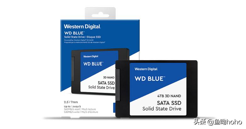 硬件：西部数据推出4TB蓝盘SSD，64层3DNAND闪存颗粒/SATA3接口
