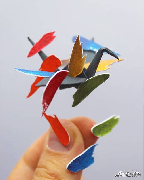 10种纸鹤折法,一天折50个千纸鹤