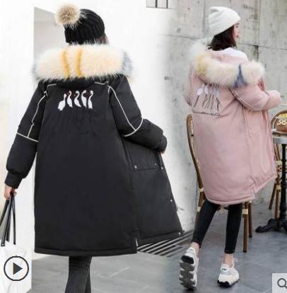 热卖爆款棉服中长款品牌的,棉服时尚新款正品第一名