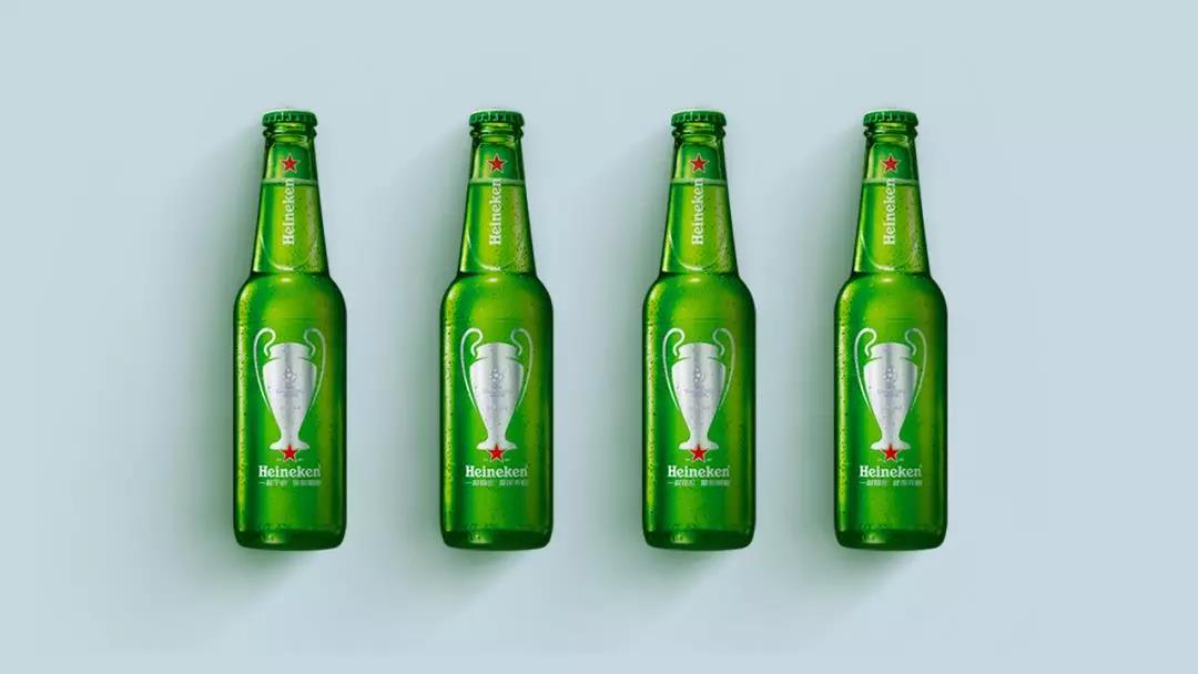 玛丽黛佳×喜力啤酒定制欧冠专属礼盒，原谅色口红来啦