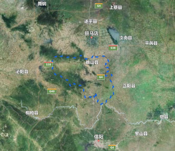 河南省一个县,人口超50万,因为一座山而得名!