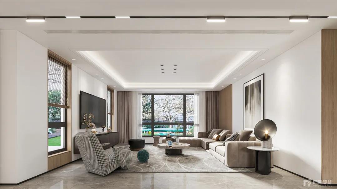 金色宝坻500m²|淡薄随性，在闲寂质朴的空间中领略岁月的沉静逸趣