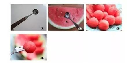 西瓜花切法大全,西瓜果盘的切法