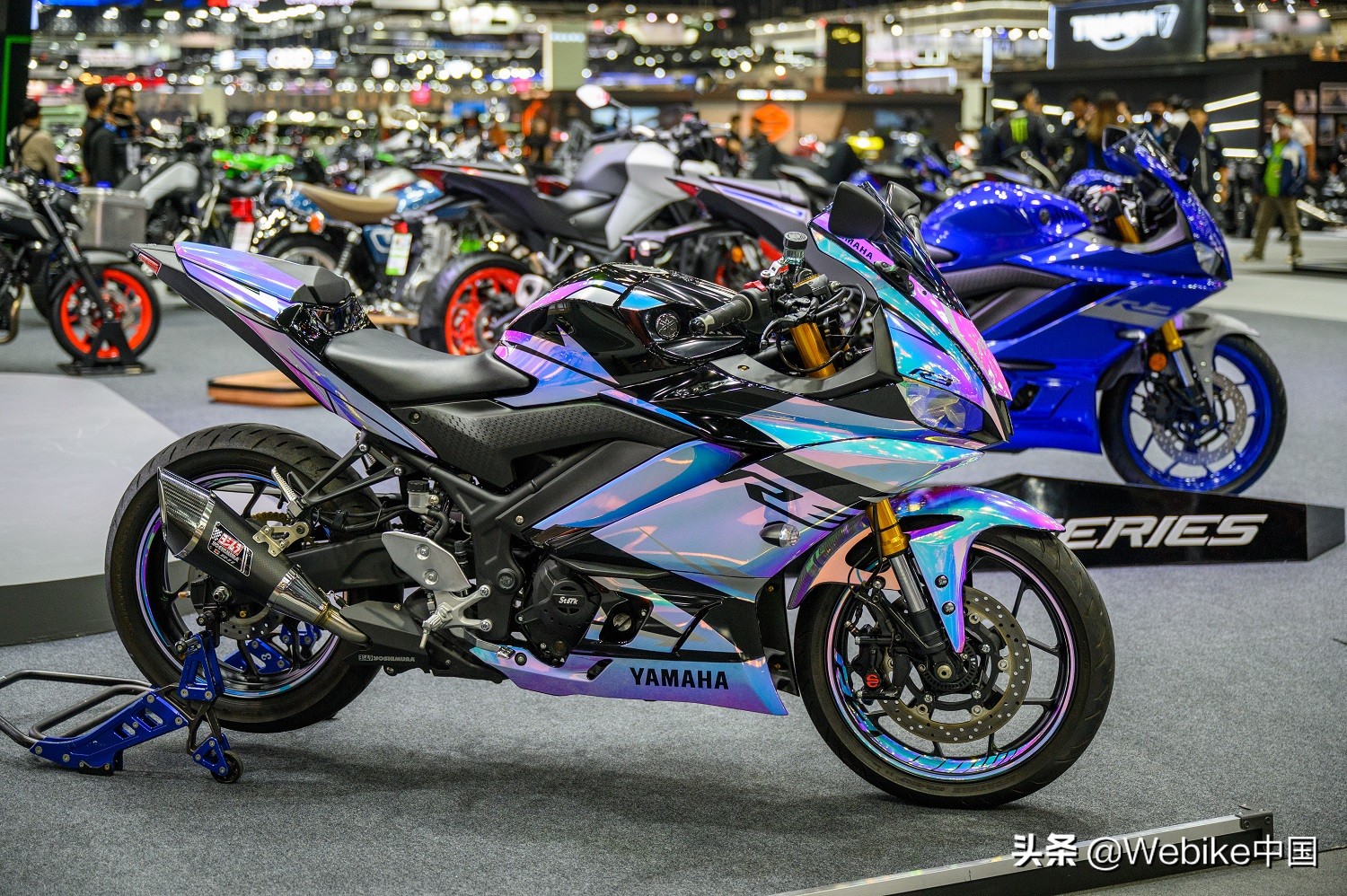 泰国摩托车车展!雅马哈超狂促销回馈车友