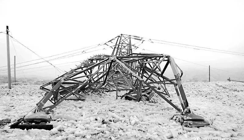 雪灾为什么会影响电网,2008年雪灾对铁路的影响