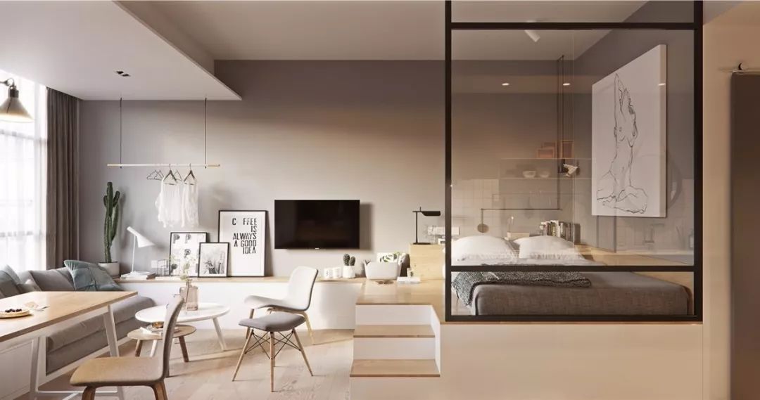 隔断改造独立房间,家居可移动隔断改造空间